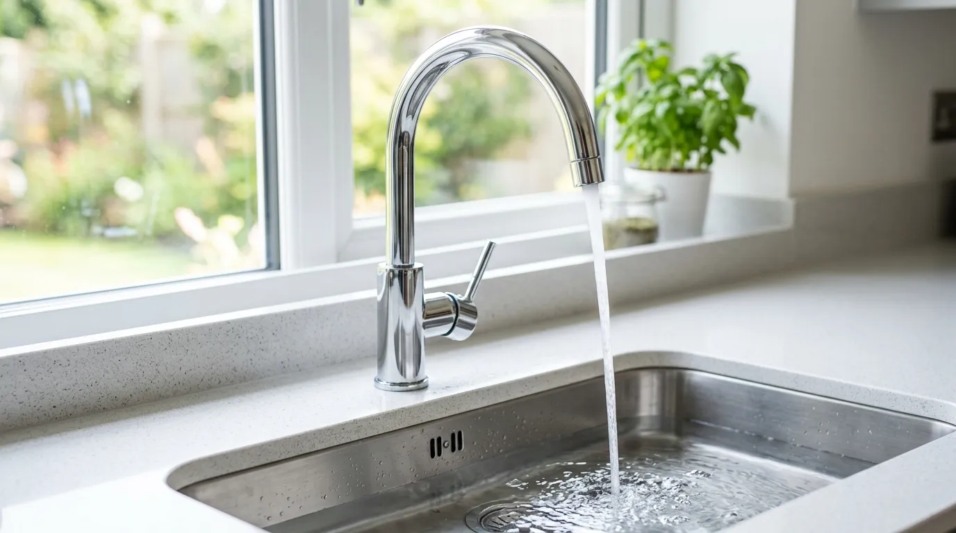 Local Plumbing Master Pros same day plumber fixing a faucet in Hedrick, IN